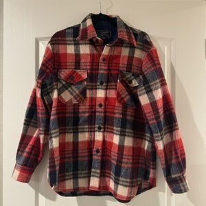 Vintage Oregon Trails Plaid Button Down Size Large
